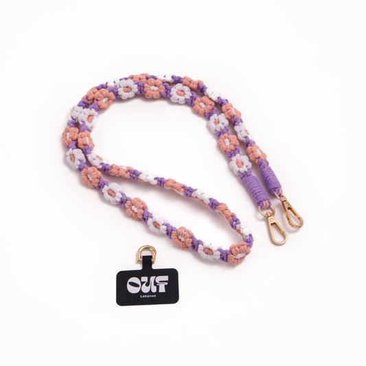 Purple, White & Pink