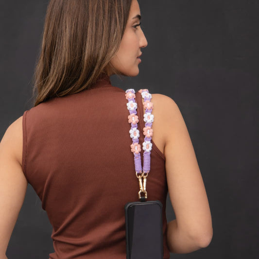 Purple, White & Pink