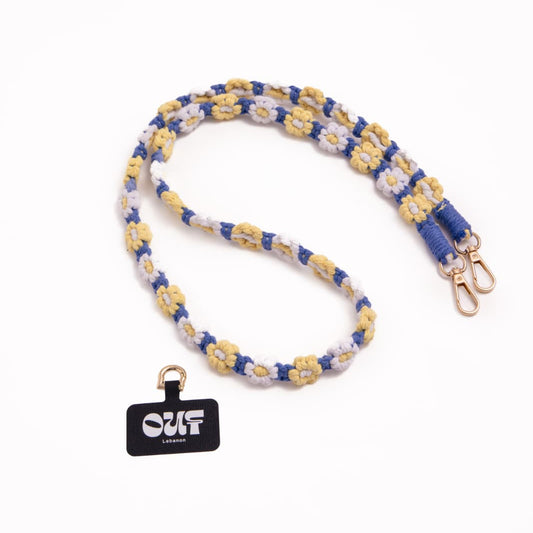 Blue, Yellow & White