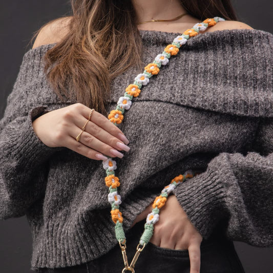 Green, Orange & White